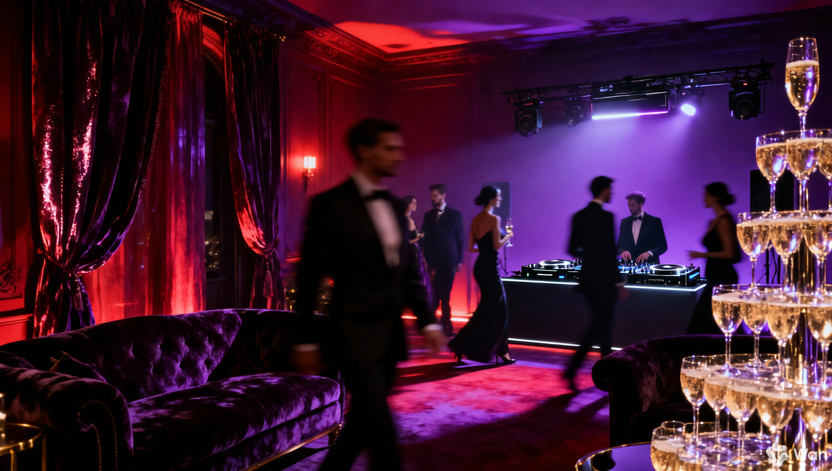 Festa liberal privada organizada por membros da plataforma SeuFan